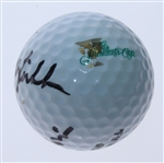 Phil Mickelson & Hale Irwin Dual Signed President's Cup Logo Golf Ball FULL JSA #Z51476