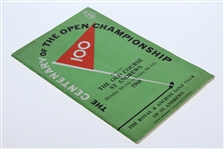 1960 Open Championship at St Andrews Program - Kel Nagle Winner