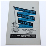 1964 Open Championship at St. Andrews Program - Tony Lema Winner