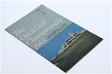1965 Open Championship at Royal Birkdale Program - Peter Thomson Winner
