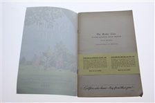 1953 Ryder Cup at Wentworh Golf Club Program - US Wins 6 1/2 - 5 1/2