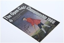 Jack Nicklaus Signed 1966 Open Championship at Muirfield Program JSA ALOA