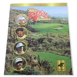 1995 Skins Game Program Signed by Tom Watson, Fred Couples, Peter Jacobsen, & Corey Pavin JSA ALOA