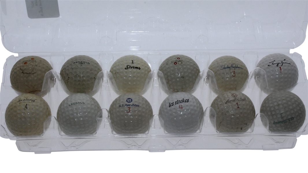 Dozen Assorted Classic Golf Balls