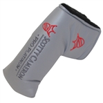 Scotty Cameron 2000 Pro Platinum Grey Red Fill Headcover