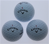 Justin Rose, Louie Oosthuizen, & Henrik Stenson Signed Golf Balls JSA ALOA