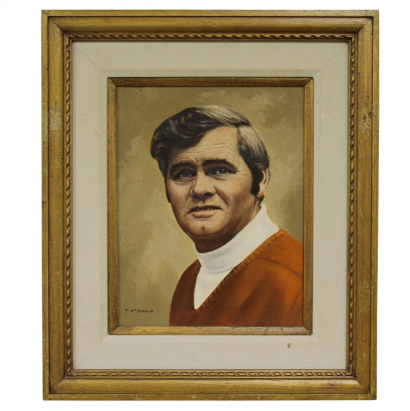 Gay Brewer Original Oil Painting by Tommy McDonald - Hung in Augusta