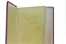 1845 Edition 'Hoyles Games Improved' Book with Goff and other Games