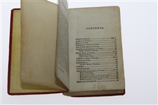 1845 Edition 'Hoyles Games Improved' Book with Goff and other Games