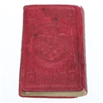 1845 Edition 'Hoyles Games Improved' Book with Goff and other Games