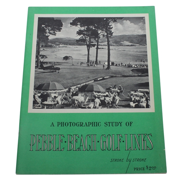 A Stroke by Stroke Photographic Study of Pebble Beach Golf Links Booklet