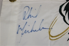 Phil Mickelson Signed 2000 BellSouth Classic Embroidered Flag JSA ALOA