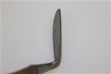 Geo. F. Spalding Kro-Flite Waterfall Niblick - Bronze Filled Grooves
