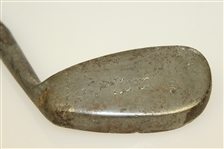 Geo. F. Spalding Kro-Flite Waterfall Niblick - Bronze Filled Grooves