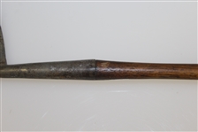 Geo. F. Spalding Kro-Flite Waterfall Niblick - Bronze Filled Grooves