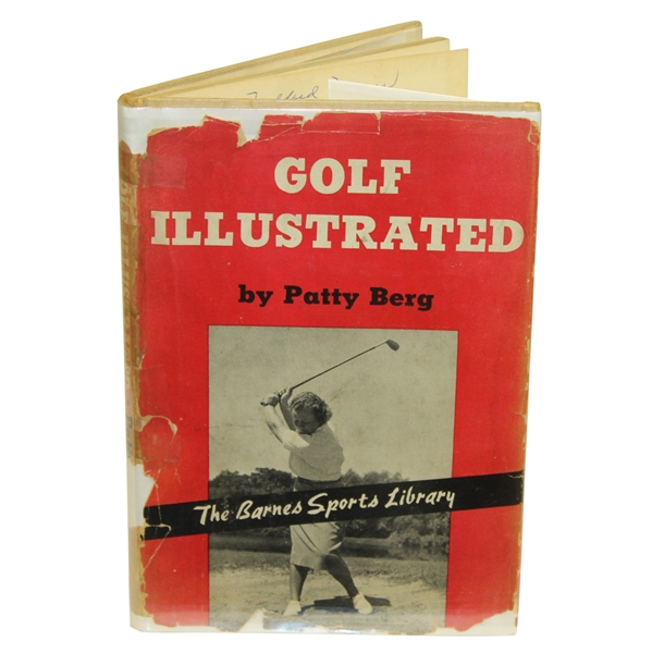 Patty Berg Signed 1950 Golf Illustrated Book by Patty Berg JSA ALOA