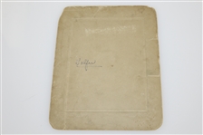 Jack Jolly Signed Circa 1910 Cabinet Card Photo