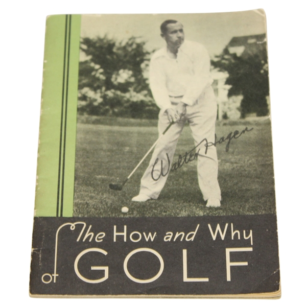 1930s Instructional Booklet Walter Hagen The How and Why of Golf