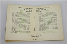 1930's Instructional Booklet Walter Hagen 'The How and Why of Golf'