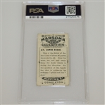 James Braid 1914 Marsuma Cigarette Card - Graded VG & Slabbed PSA #27520275