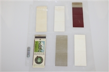 Eighteen Vintage Golf Club Matchbooks - St. Andrews, Pine Valley, Merion Cricket Club, & More