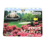 2005 Masters Tournament Badge #R13122 - Tiger Woods Winner