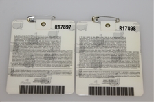 2008 Masters Tournament Badges #R17897 & #R17898 - Trevor Immelman Winner
