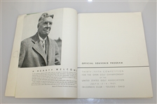 1931 US Open Championship at Inverness Program - Billy Burke Winner