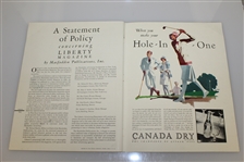 1931 US Open Championship at Inverness Program - Billy Burke Winner