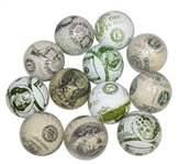 One Dozen Money Logo Golf Balls - Multiple Styles