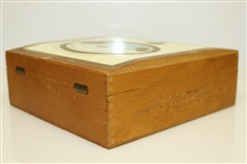 The President's Cup Match Play Commemorative Edition Wood Cigar Box - Australia - 1998