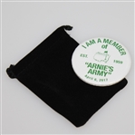 Masters Arnie's Army Collectible Member Pin Commemorating Arnold Palmer est 1959