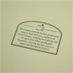 Augusta National Clubhouse Hand Painted Ceramic Masters Dish - Made in Italy