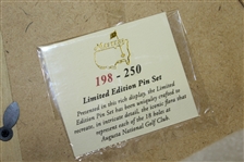 Limited Edition Masters 2016 Commemorative Pin Set - Vintage Masters Badge Theme-Limited to 350 Issued #198