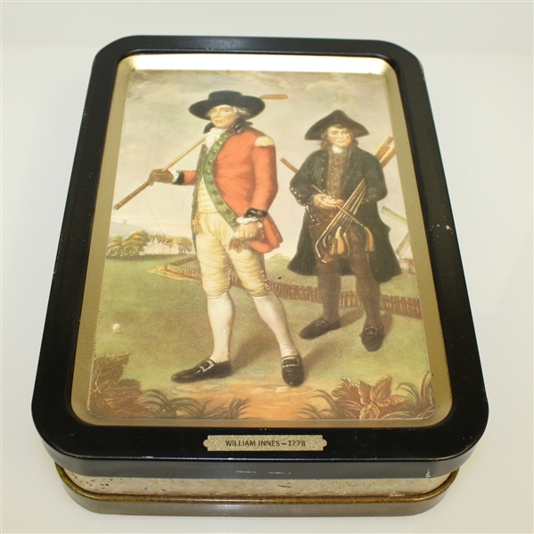 Spalding Dot Golf Balls in Decorative Tin - William Innes Painting