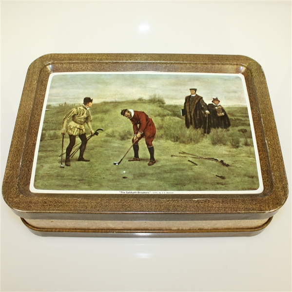 Misc Golf Balls in Decorative Tin - The Sabbath Breakers