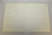 Four 1960 Augusta National Golf Club Masters Tournament Press Releases - 8 Pages