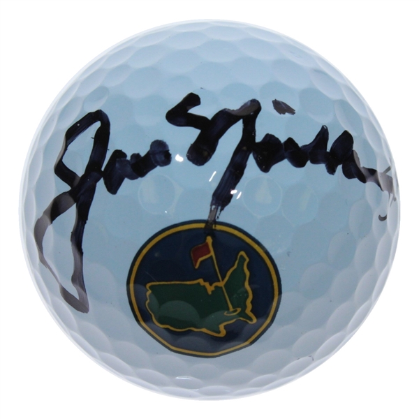 Jack Nicklaus Signed Augusta National Logo Golf Ball JSA ALOA