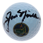 Jack Nicklaus Signed Augusta National Logo Golf Ball JSA ALOA
