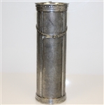 1920's Art Deco Silverplate Golf Bag - Derby S.P. Co. International S. Co.