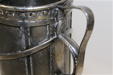 1920's Art Deco Silverplate Golf Bag - Derby S.P. Co. International S. Co.