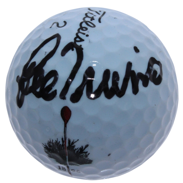 Lee Trevino Signed Merion Golf Club Logo Golf Ball JSA ALOA