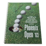 Arnold Palmer Signed 1963 Phoenix Open Program JSA ALOA