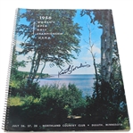 Kathy Cornelius Signed 1956 US Womens Open Championship Program JSA ALOA