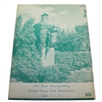 1940 US Open Championship at Canterbury Golf Club Program - Lawson Little Winner