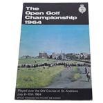 1964 Open Championship at St. Andrews Program - Tony Lema Winner