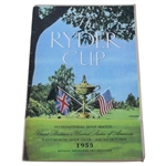 1953 Ryder Cup at Wentworh Golf Club Program - US Wins 6 1/2 - 5 1/2