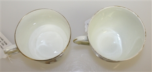 Golfing Bears Tea Pot, Two Cups, and Two Saucers