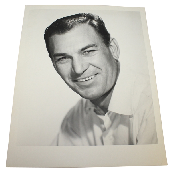 Ben Hogan 14 x 11 Black and White Headshot - Smiling
