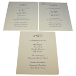 Three Ben Hogan Celebration of Life Programs